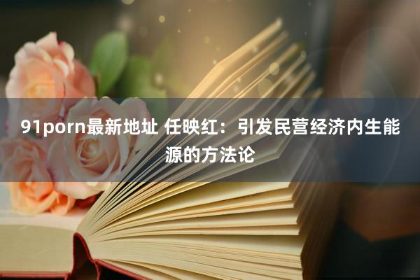 91porn最新地址 任映红：引发民营经济内生能源的方法论